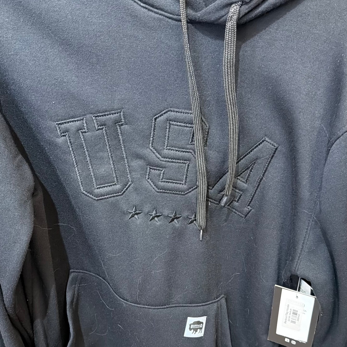 Black USA HOODIE