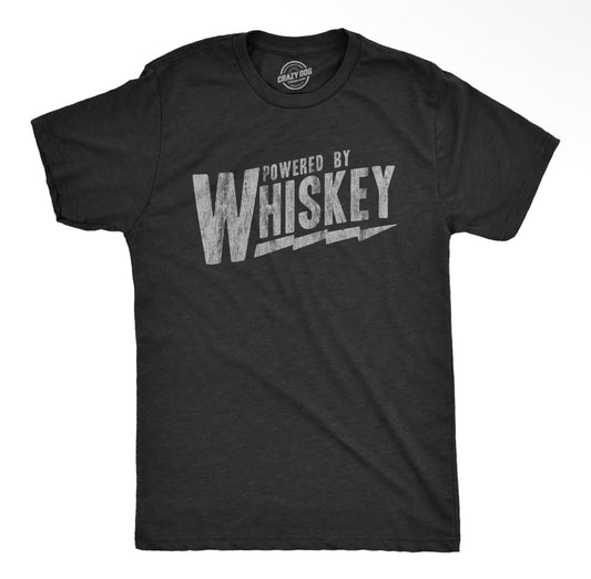 Powered By Whiskey Tee