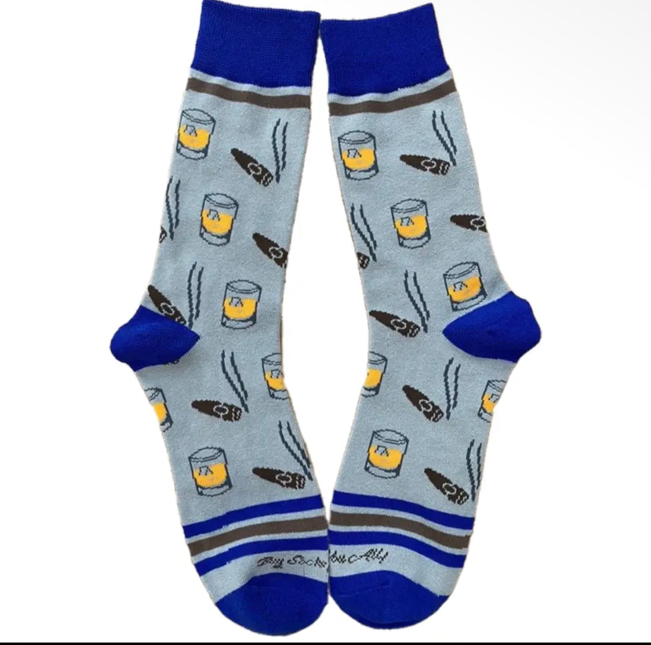 Bourbon & Cigars Socks