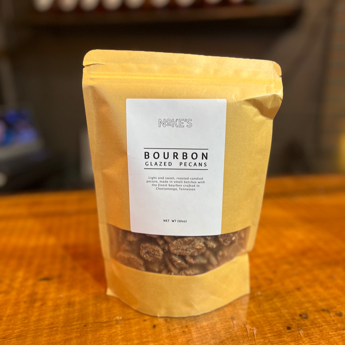 Bourbon Glazed Pecans