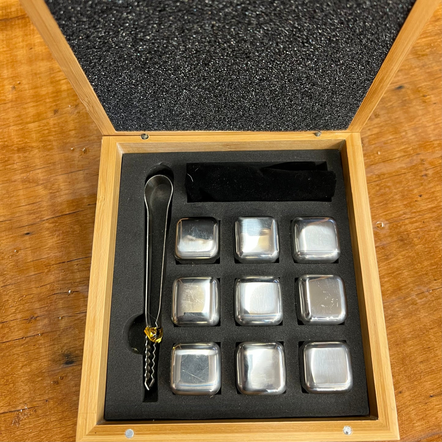 BlackFork Farms Stainless Whiskey Stones