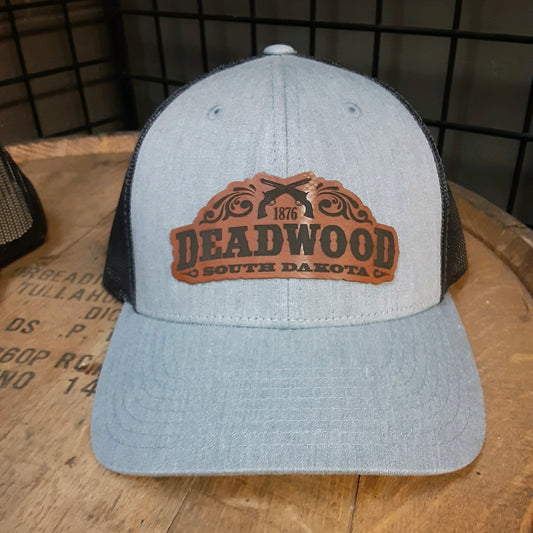 Official Deadwood Leather Patch Hat
