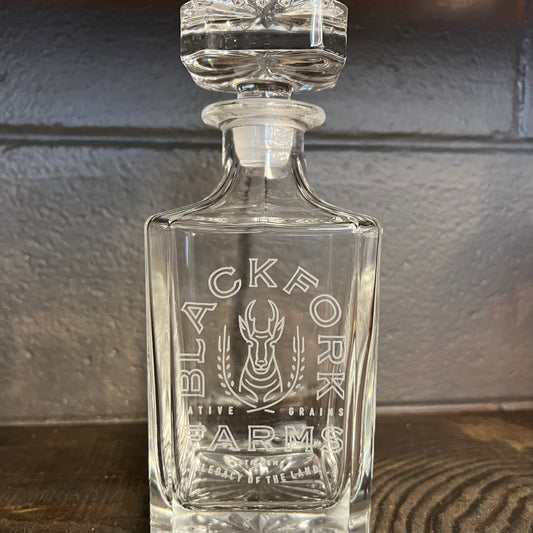 BlackFork Farms Decanter