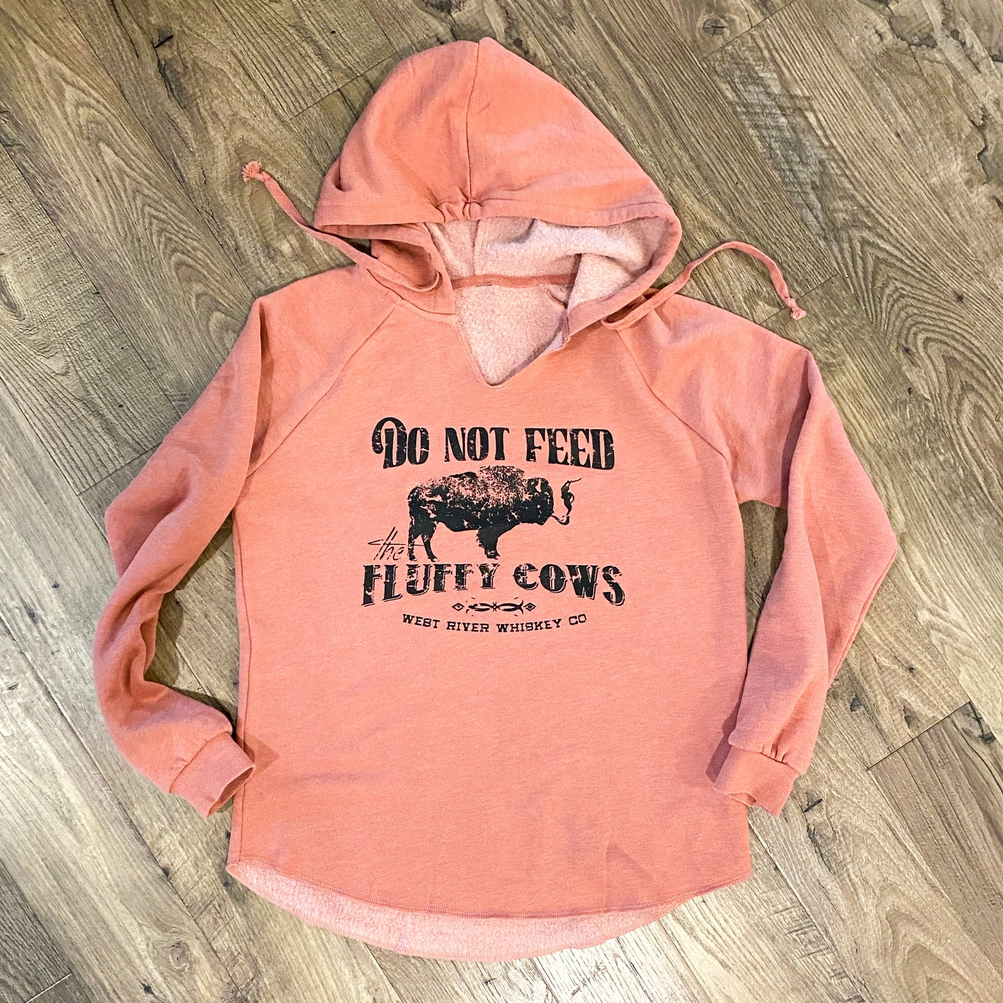 Women's Fluffy Cow Ultra Fleece Hoodie