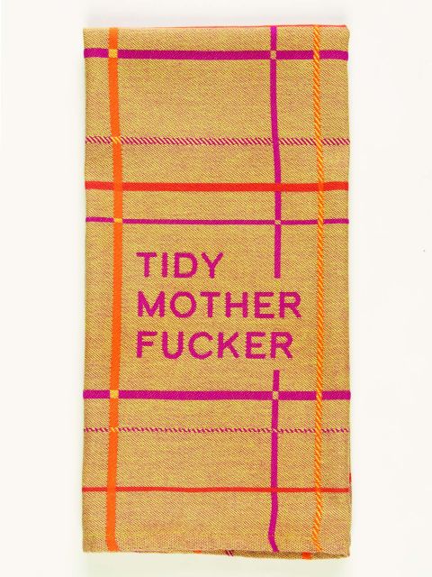 Tidy MFer Dish Towel