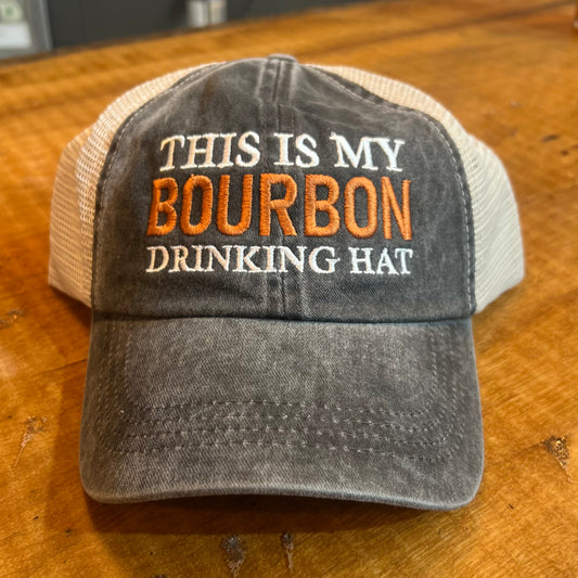 Bourbon Drinking Hat