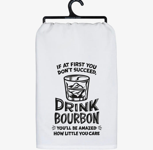 Drink Bourbon Towel