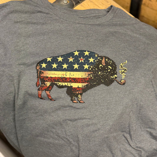 American Mike Bison Tee