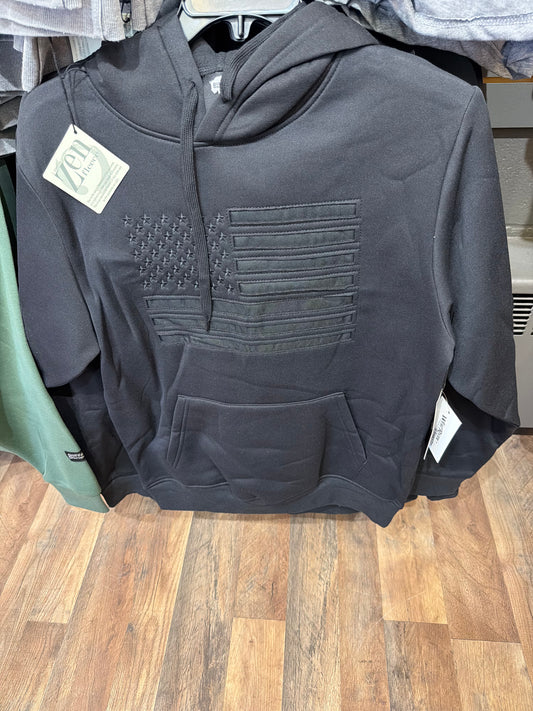 Black USA HOODIE
