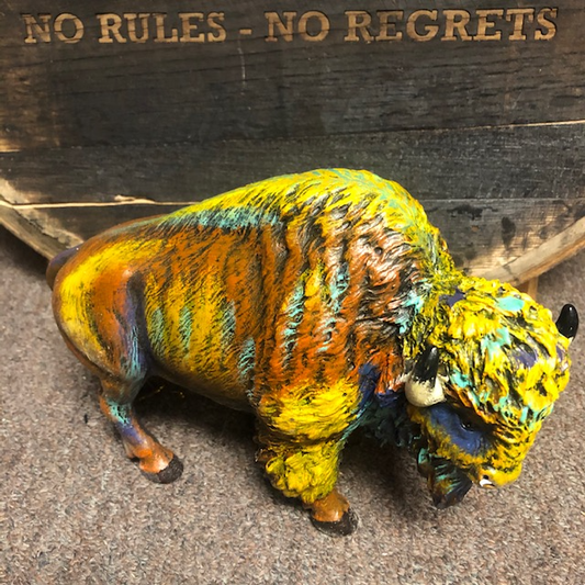 Multi Colored Buffalo