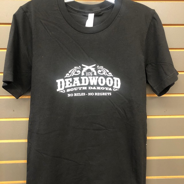 Deadwood Logo Unisex Black Tee
