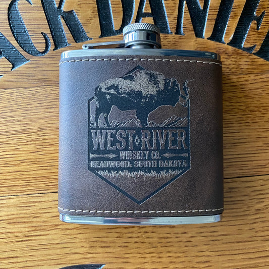 West River Whiskey Co. 6oz Flask
