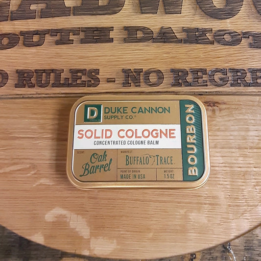 Duke Cannon Bourbon Solid Cologne