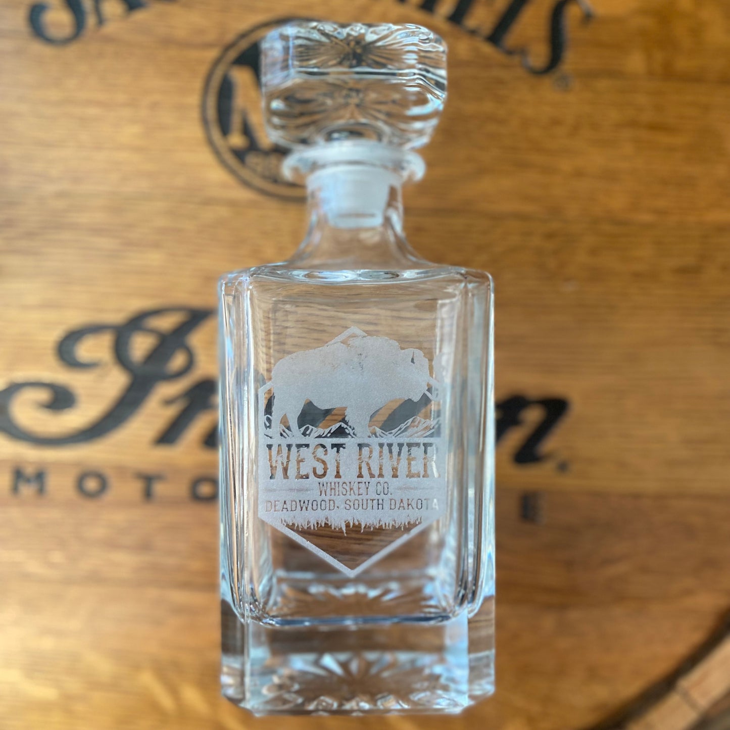 West River Whiskey Co Decanter