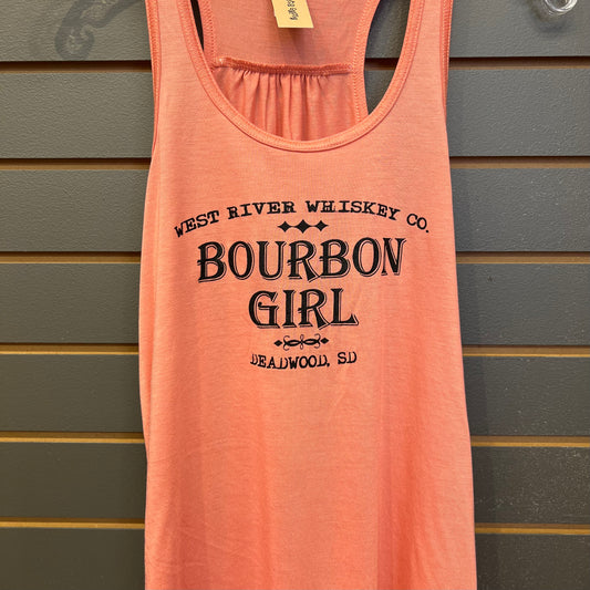 Women’s Bourbon Girl Tank Coral