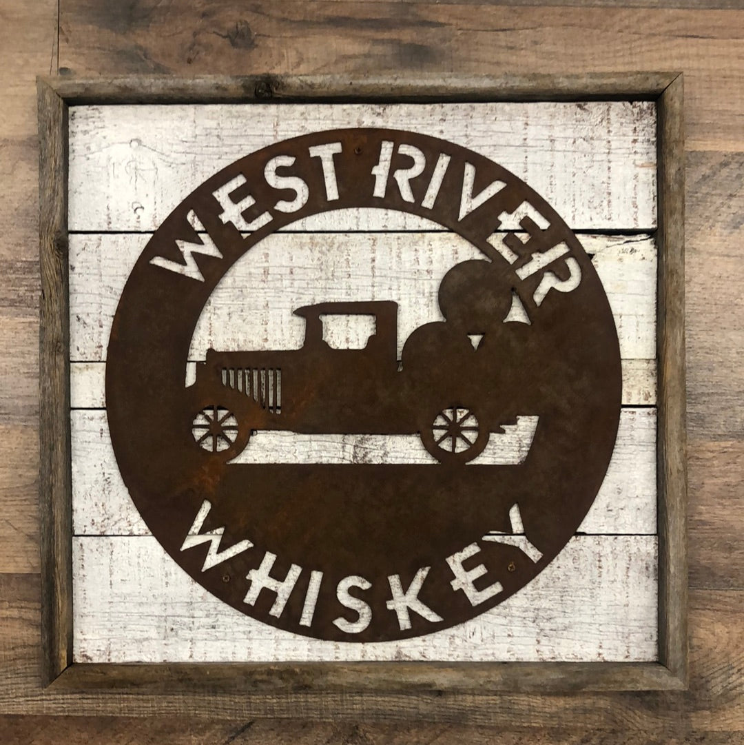 West River Whiskey Ironworks Wall Decor