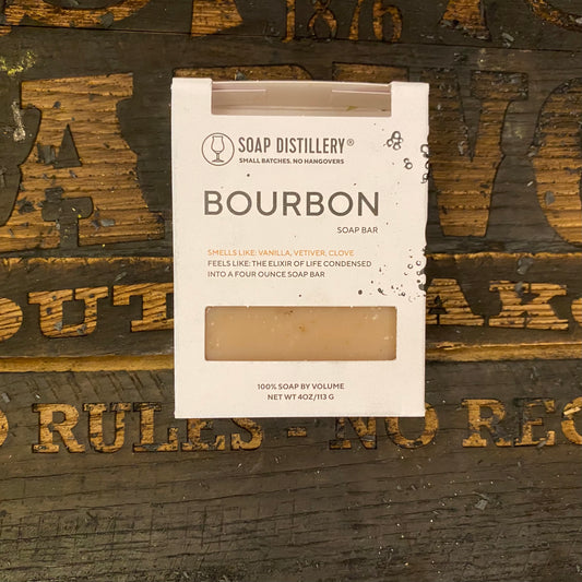 Bourbon Soap Bar - Vanilla, Vetiver, & Clove