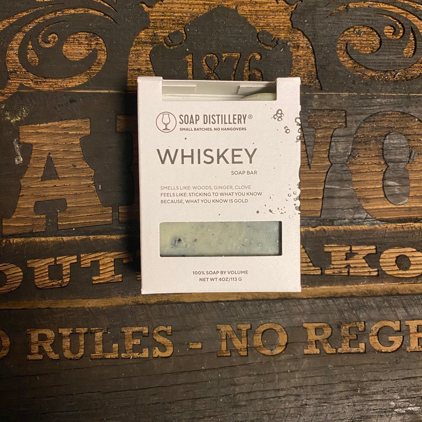 Whiskey Soap Bar - Woods, Ginger, & Clove