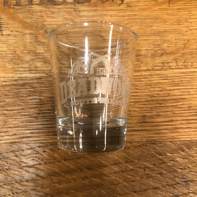 Official Deadwood Shot Glass